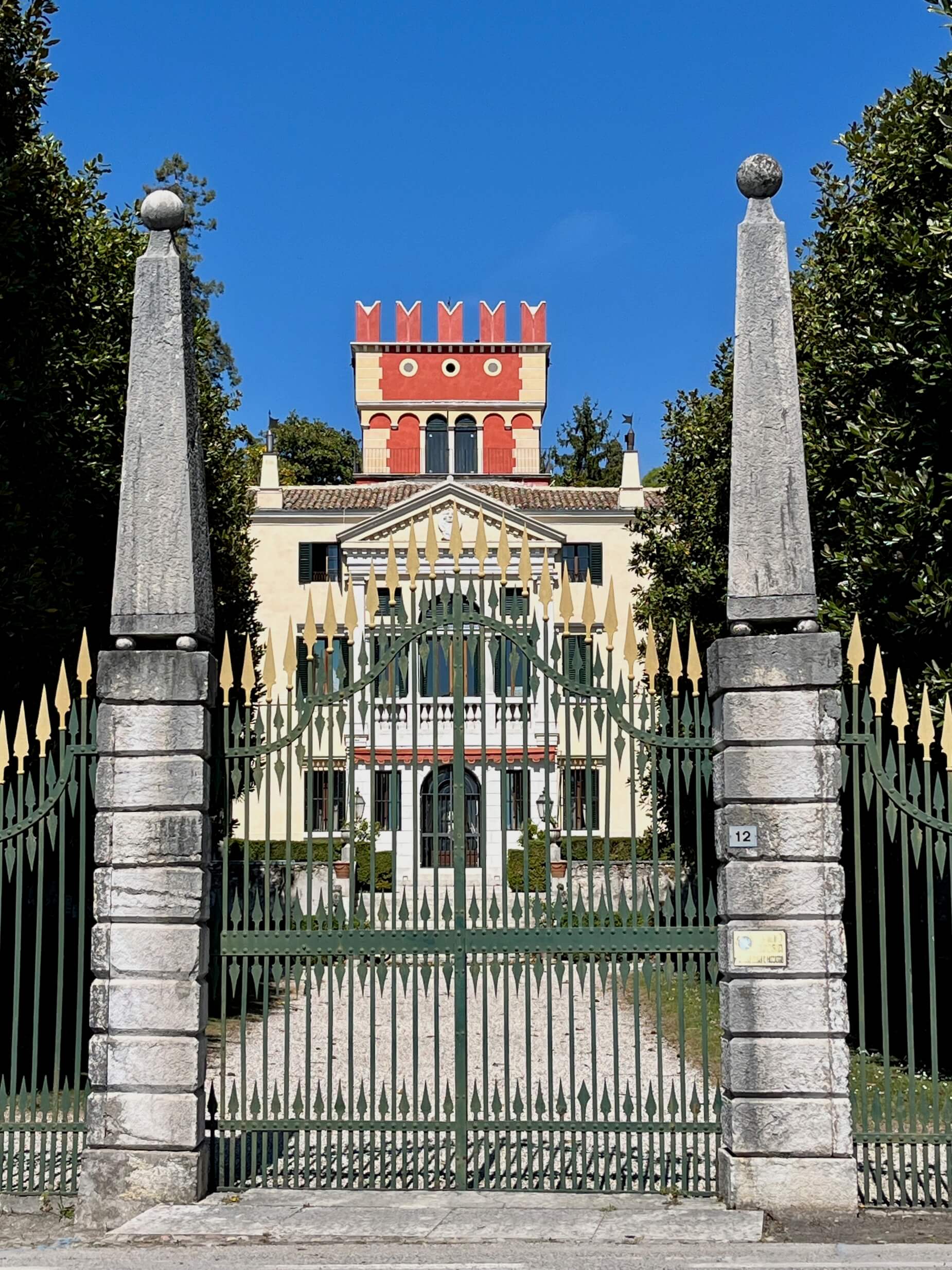 Die Villa Albertini in Garda
