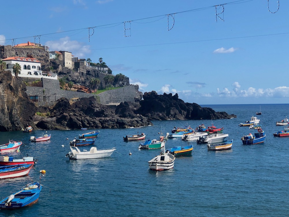 Madeira Sehendwürdigkeiten schönste Orte, Der Hafen von Camara des Lobos