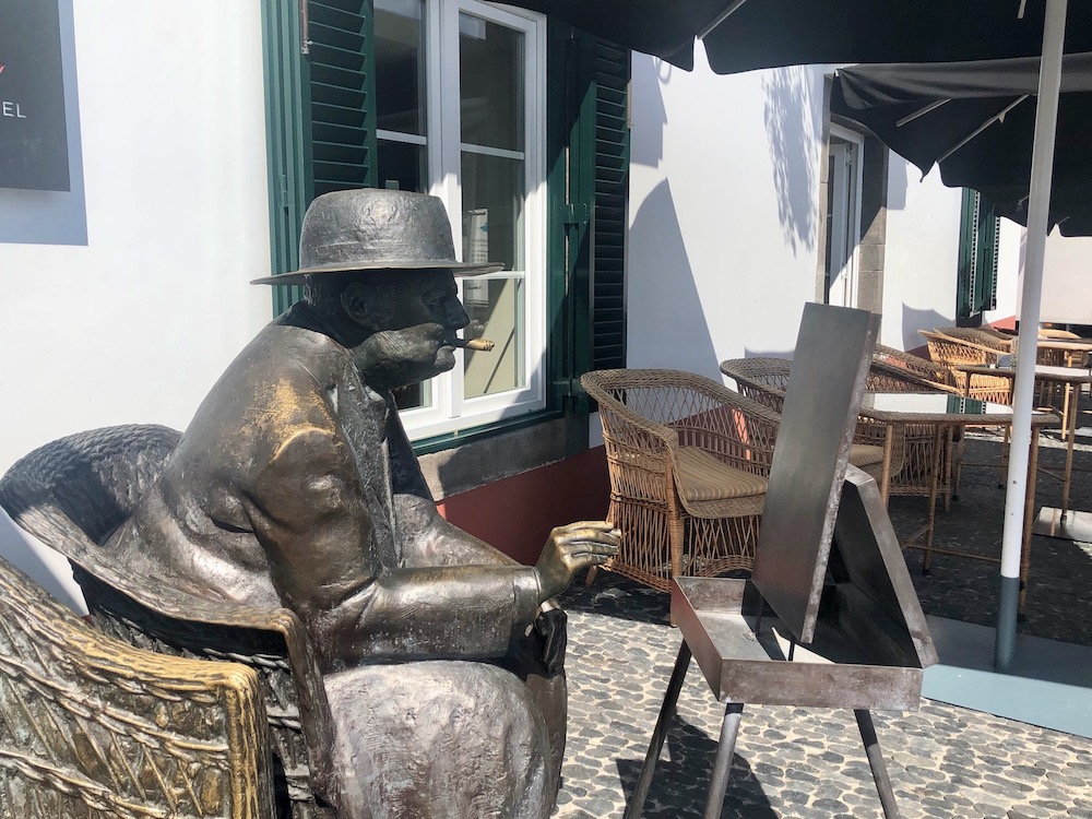 Madeira Sehendwürdigkeiten schönste Orte, Winston Churchill hat hier gemalt