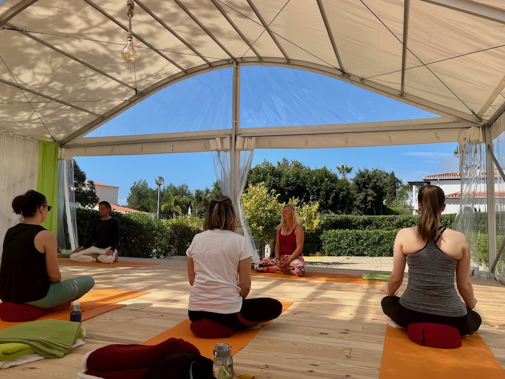 Yoga Urlaub an der Algarve in Portugal