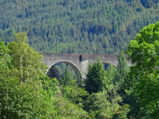 Schottland Rundreise Auto Glennfinnan Viadukt