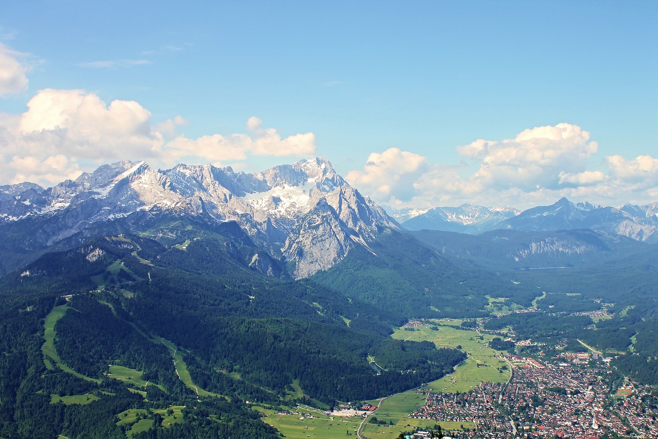 Garmisch-Partenkirchen_Sehenswuerdigkeiten_Der Blick vom Wank auf die Zugspitze