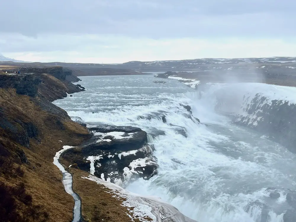 Islands schönste Orte: der Gullfoss Wasserfall
