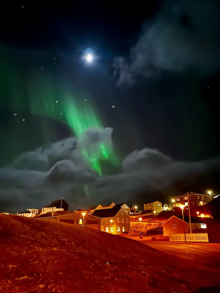 Islands schönste Orte: die Nordlichter über Stykkishólmur