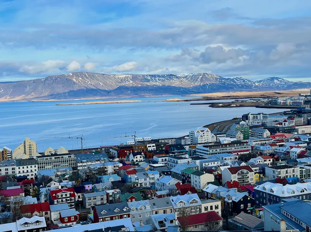 Island schönste Orte: Blick von der Hallgrímskirkja