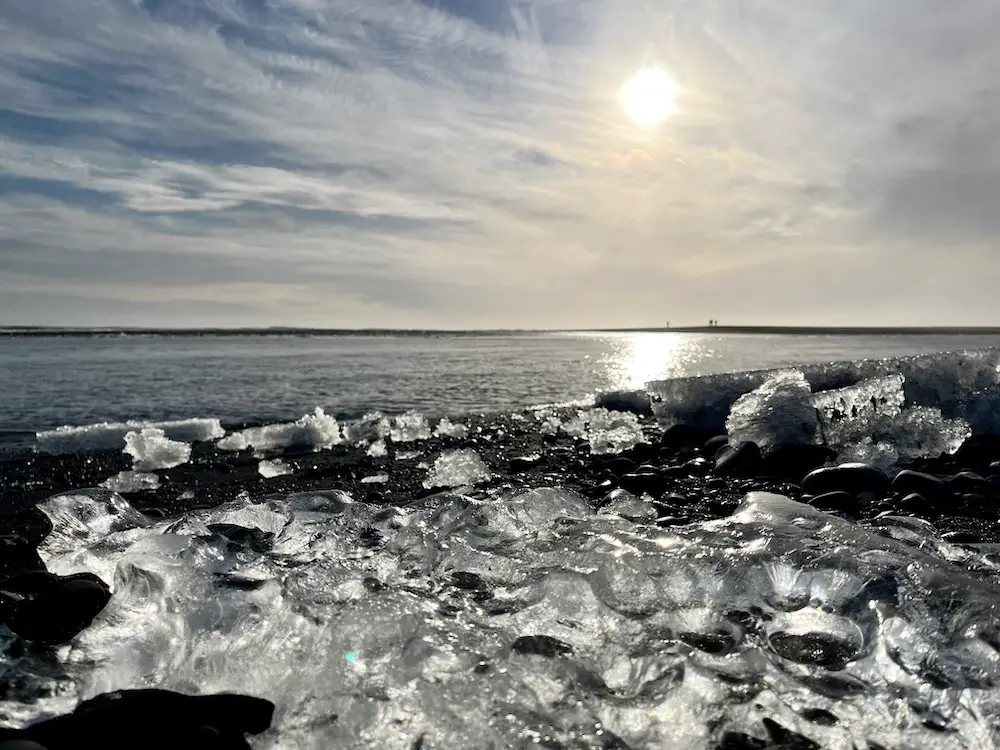 Island Reisetipps: Hier glitzern die Eiskristalle in der Sonne