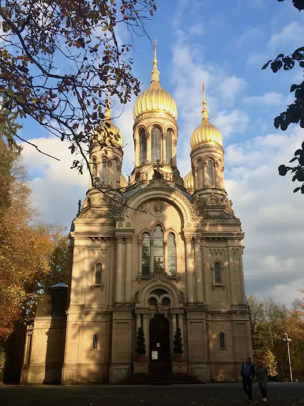 Ausflugsziele Deutschlandticket ab Frankfurt, Wiesbaden Russisch-Orthodoxe Kirche