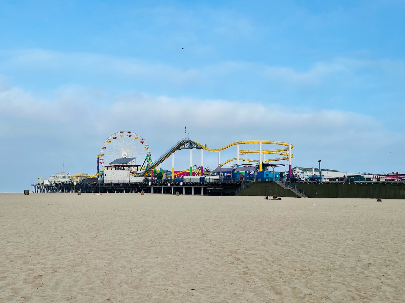 Los Angeles mit Kindern - Das Santa Monica Pier mit seinem Vergnügungspark