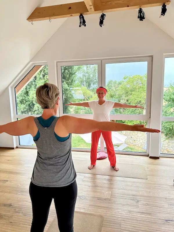 Wellnesshotel Nähe Frankfurt: Heute Yoga mit Marianne