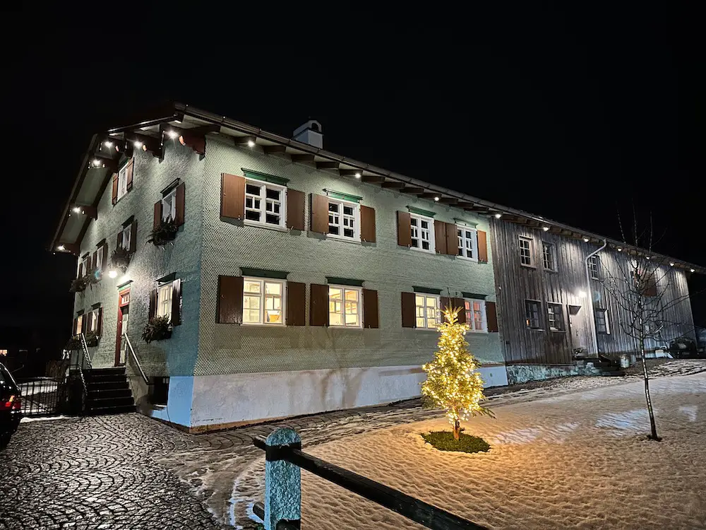 Schifahren_im_Allgäu: Das aufwändig renovierte Busche-Berta-Haus