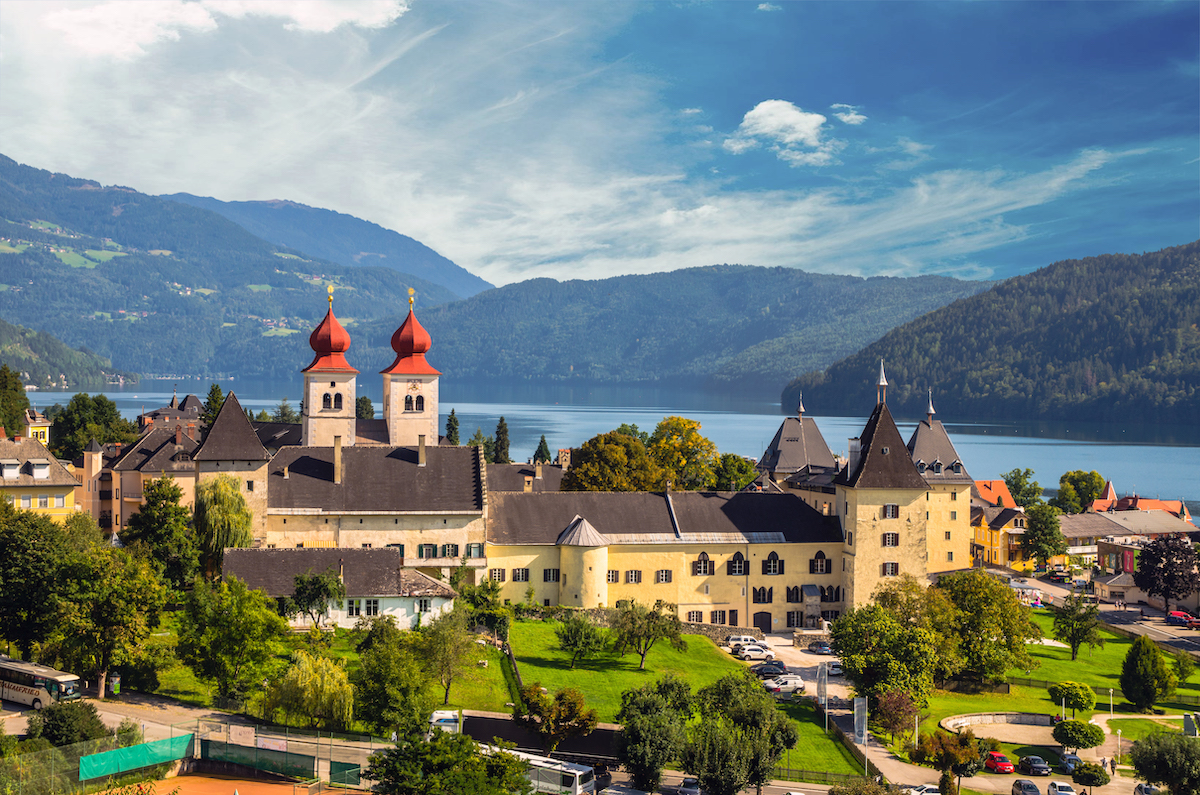 Millstatt am See mit dem Benediktinterstift