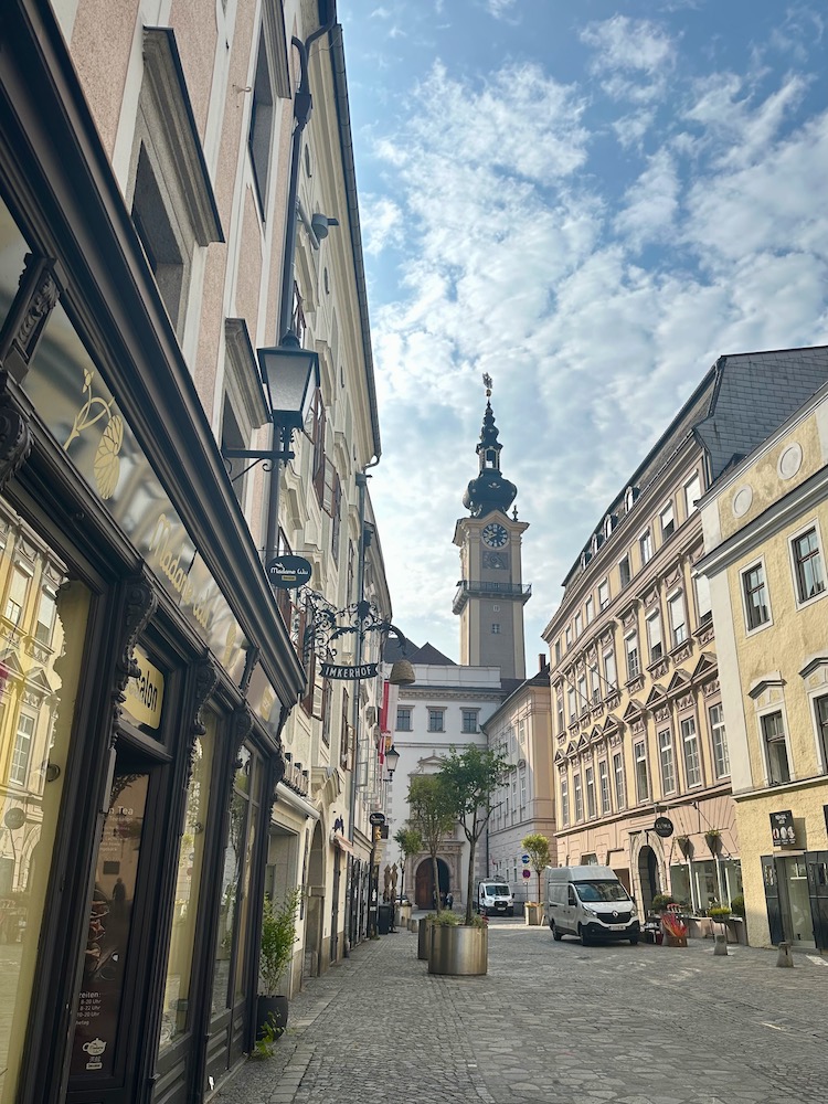 Linz Altstadt: Die Gasse mit dem Namen Altstadt hat mir besonders gefallen