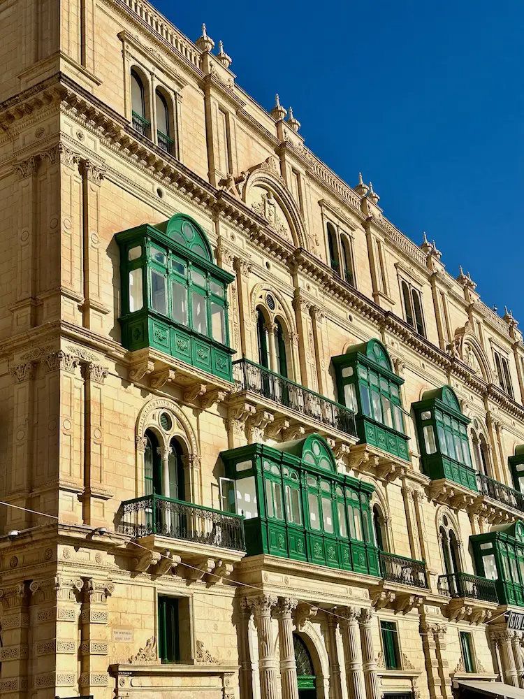 Valletta Sehenswuerdigkeiten: der Palazzo Ferreria 