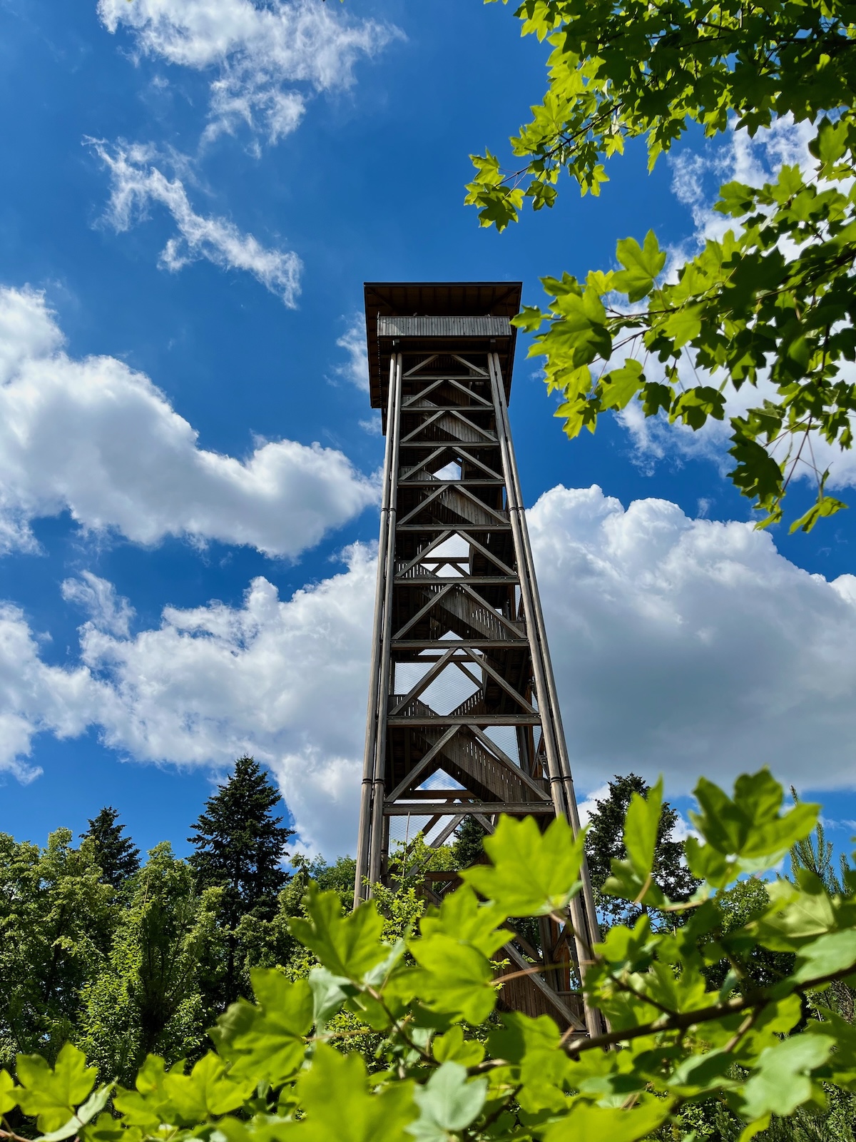 Frankfurt Sachsenhausen Sehenswürdigkeiten: der Aufstieg auf den Goetheturm lohnt sich