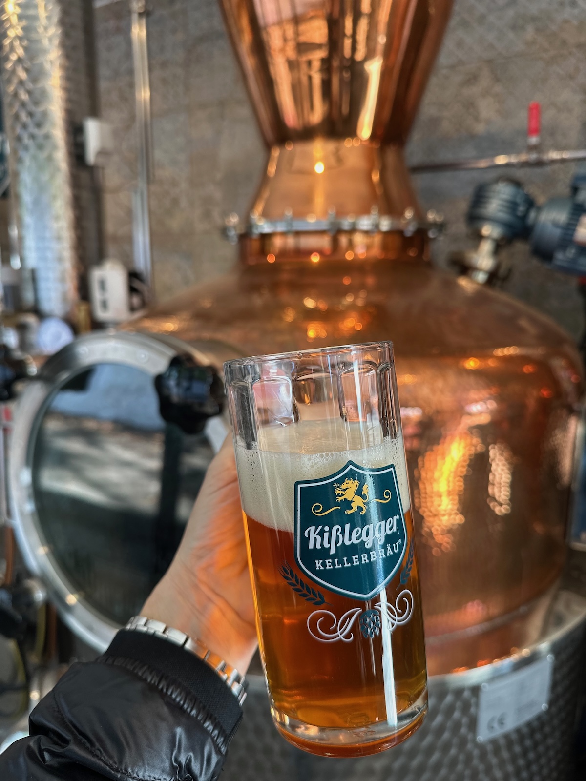 Führung durch die Familienbrauerei Kißlegger Kellerbräu